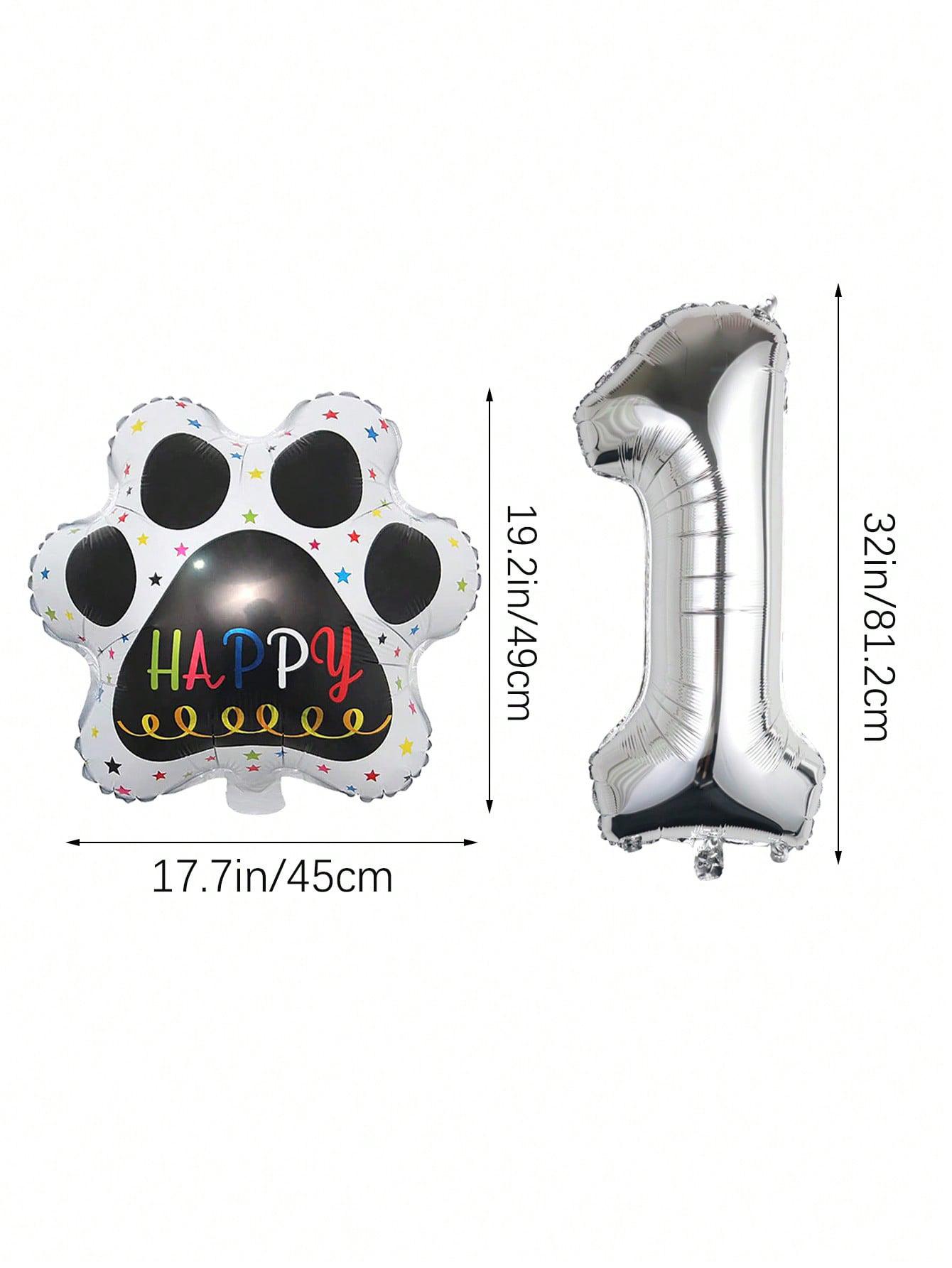 32-дюймовый набор воздушных шаров с золотыми цифрами от 0 до 9 с отпечатками лапок домашних животных на день рождения, вечеринка по случаю дня рождения домашних животных, товары для украшения дня рождения домашних животных Lets Pawty 9&Other серебряный
32-дюймовый набор воздушных шаров с золотыми цифрами от 0 до 9 с отпечатками лапок домашних животных на день рождения, вечеринка по случаю дня рождения домашних животных, товары для украшения дня рождения домашних животных Lets Pawty 9&Other серебряный