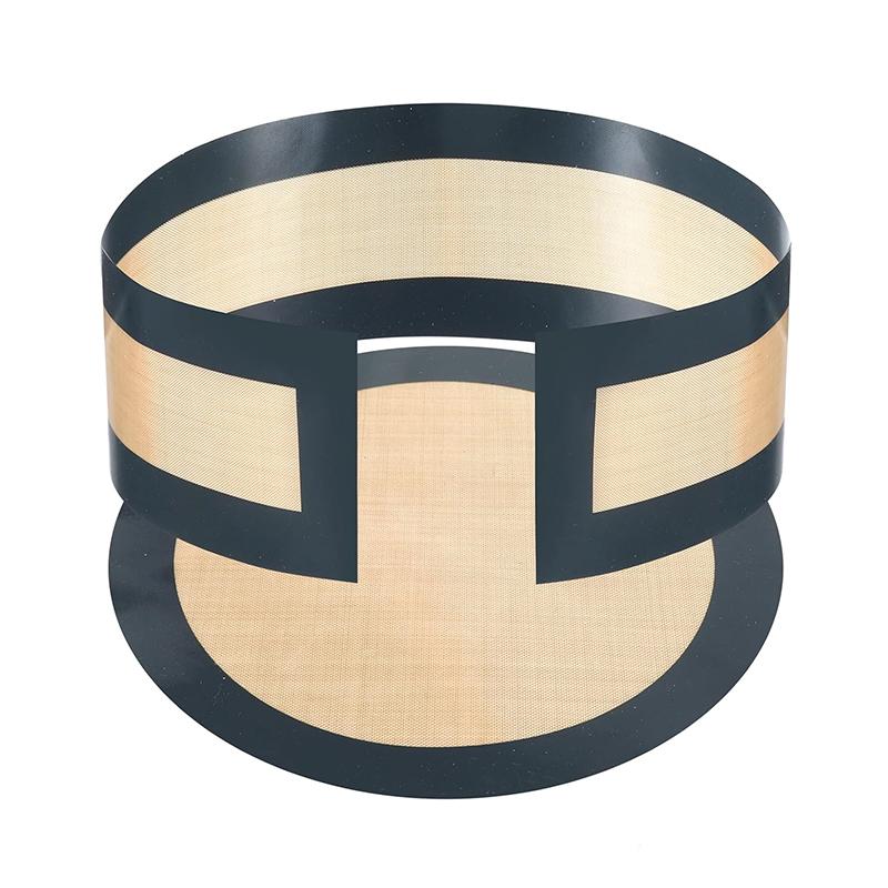 2 Pack Silicone Baking Mat for Springform Pan 9in Nonstick Springform Pan Protector Reusable Baking Mat for Cheesecake Pan JT541 чёрный
2 Pack Silicone Baking Mat for Springform Pan 9in Nonstick Springform Pan Protector Reusable Baking Mat for Cheesecake Pan JT541 чёрный