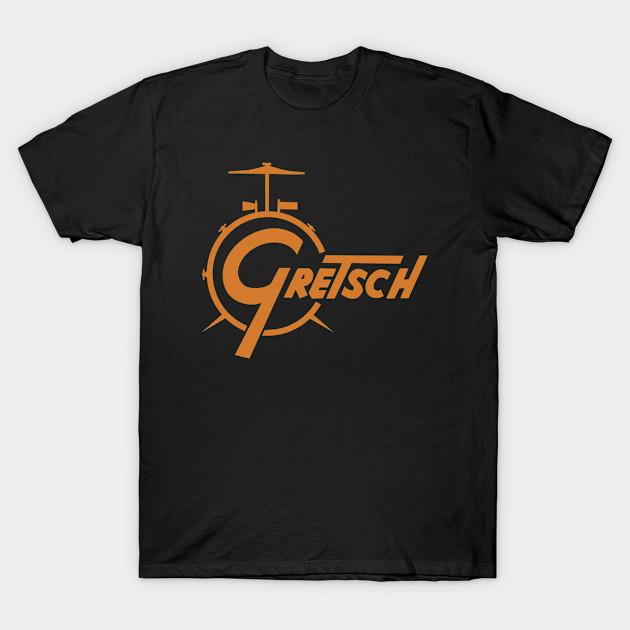 Men Black Print T-shirt Gretsch Drums Vintage No-Cut Transfer Paper Print Cotton Tshirt S чорний
Men Black Print T-shirt Gretsch Drums Vintage No-Cut Transfer Paper Print Cotton Tshirt S чорний