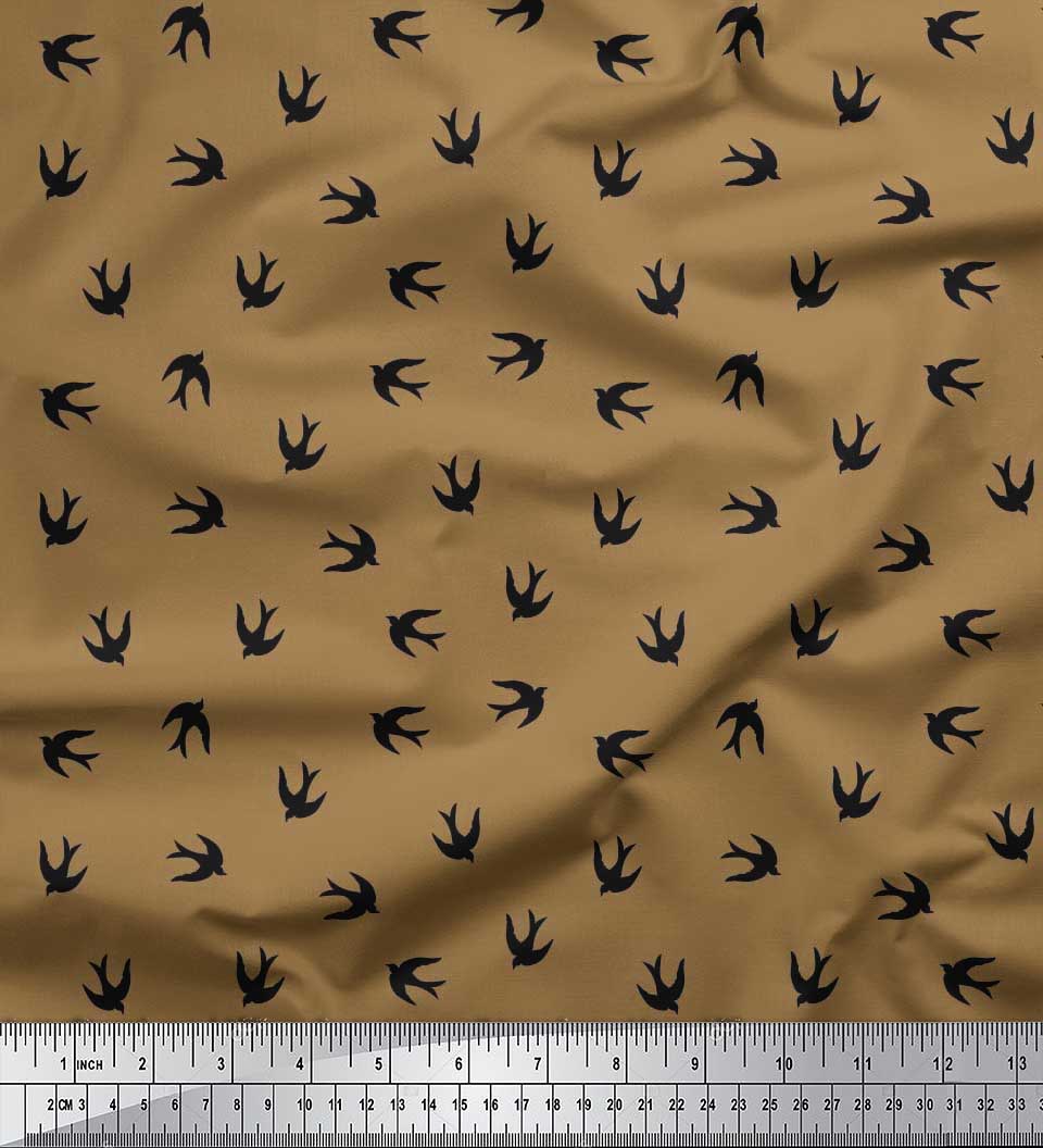 Коричневая поликреповая ткань Soimoi Swift Bird Shirting с принтом в ярдах, 42 дюйма 42 Inch Wide - Poly Crepe коричневый
Коричневая поликреповая ткань Soimoi Swift Bird Shirting с принтом в ярдах, 42 дюйма 42 Inch Wide - Poly Crepe коричневый