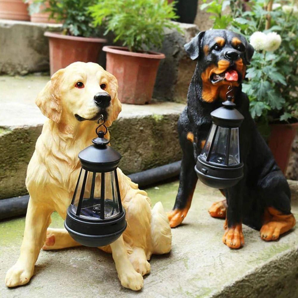 Creative Solar Dog LED Light Waterproof Puppy Resin Light Outdoor Dog Sculpture Balcony Decor Style 1
Creative Solar Dog LED Light Waterproof Puppy Resin Light Outdoor Dog Sculpture Balcony Decor Style 1