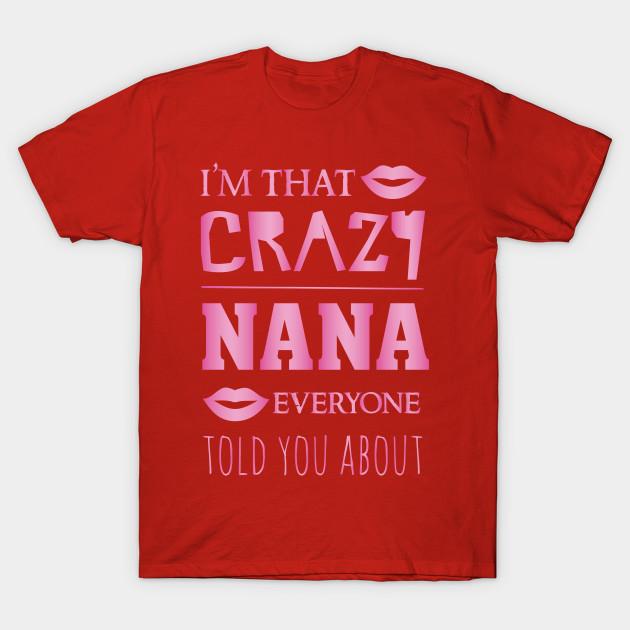 Unisex Fashion TShirt Im That Crazy Nana Everyone Told You About Proud G Print TShirt Plus Size S-5XL T-Shirt 100%Cotton Tops O Neck Short Sleeve Tees 3XL червоний
Unisex Fashion TShirt Im That Crazy Nana Everyone Told You About Proud G Print TShirt Plus Size S-5XL T-Shirt 100%Cotton Tops O Neck Short Sleeve Tees 3XL червоний