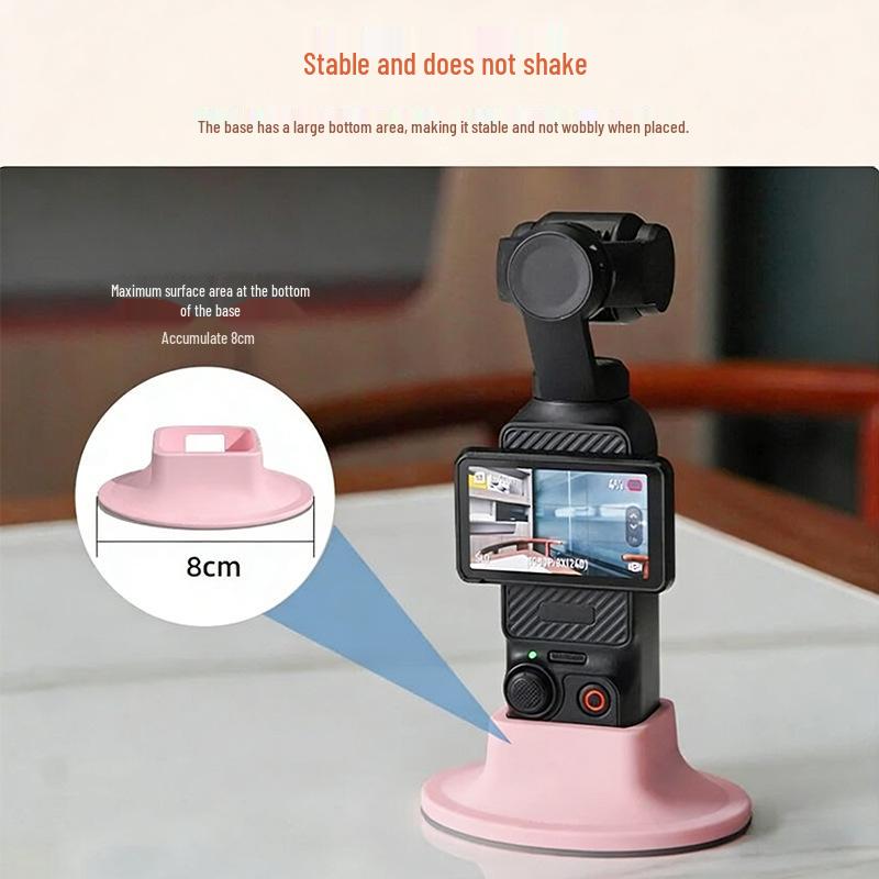 DJI Pocket 3/4 Silicone Camera Holder: Non-slip Base for OSMO Accessories
DJI Pocket 3/4 Silicone Camera Holder: Non-slip Base for OSMO Accessories