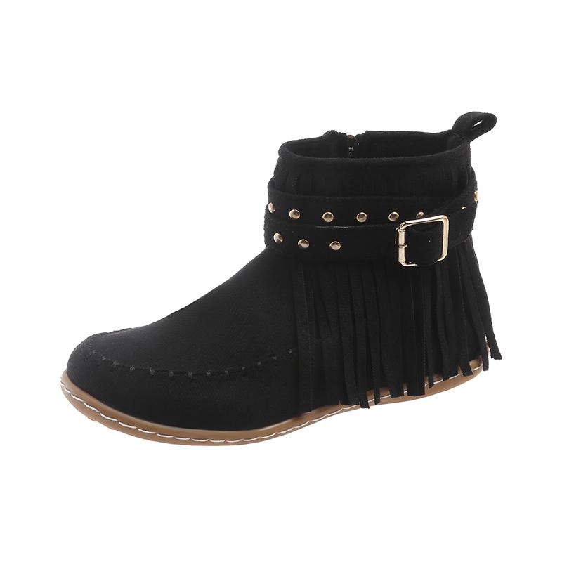 Vintage Women Suede Ankle Boots Fringe Women Shoes Winter Boots Women Side Zipper Casual Shoes Round Toe Ladies Snow Boot 36 чорний
Vintage Women Suede Ankle Boots Fringe Women Shoes Winter Boots Women Side Zipper Casual Shoes Round Toe Ladies Snow Boot 36 чорний