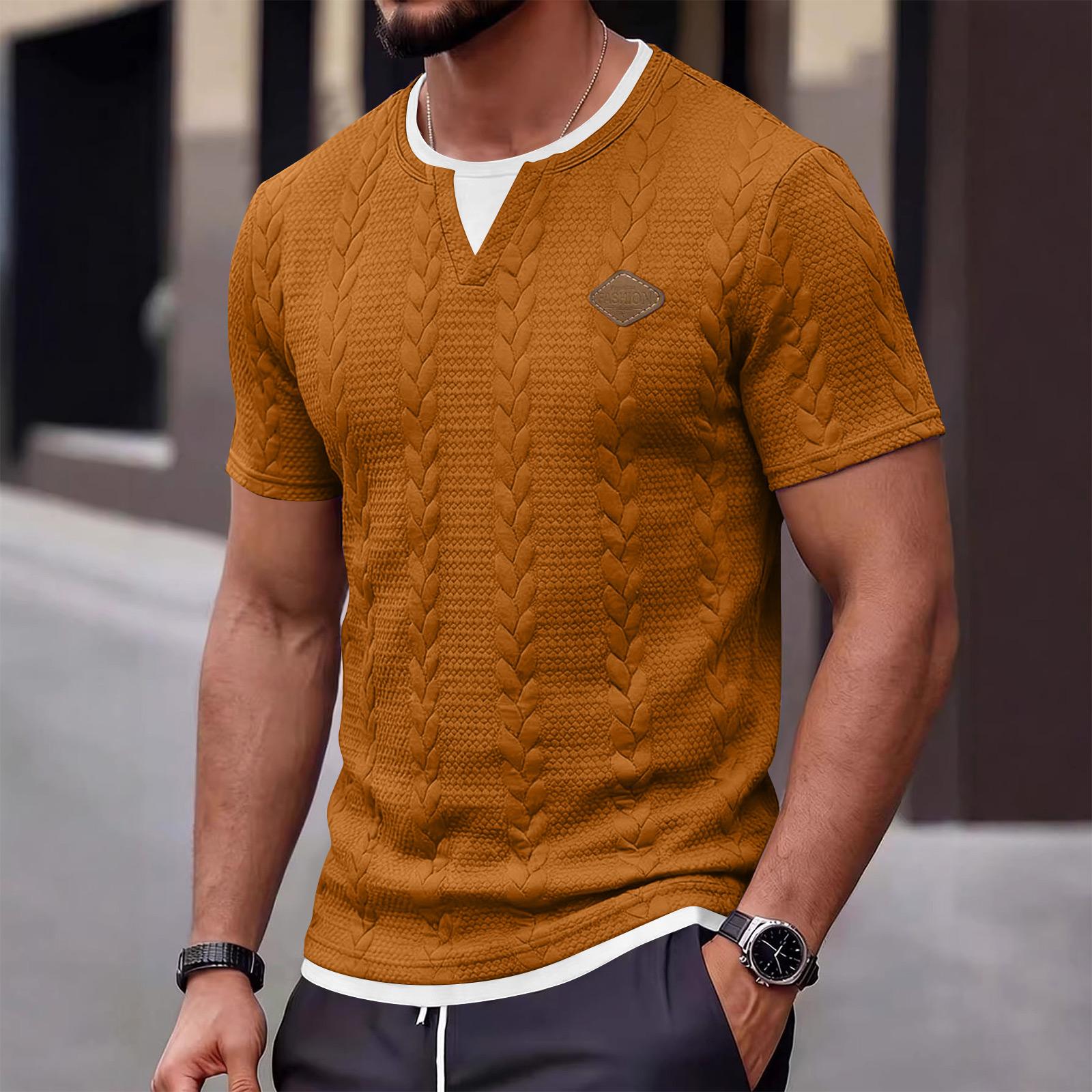 Men s Summer Short Sleeve Shirt Men s Casual Fashion Short Sleeve Shirt XL Кіновар
Men s Summer Short Sleeve Shirt Men s Casual Fashion Short Sleeve Shirt XL Кіновар