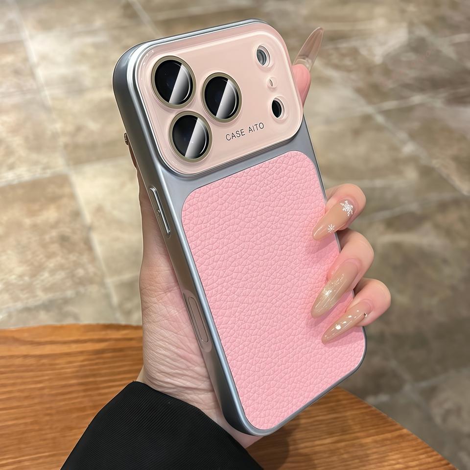 Candy Leather Matte Magnetic Phone Case For iPhone 17 13 14 15 16 Pro Max Magsafe Big Window Wireless Charge Protector Cover For iPhone 16ProMax рожевий
Candy Leather Matte Magnetic Phone Case For iPhone 17 13 14 15 16 Pro Max Magsafe Big Window Wireless Charge Protector Cover For iPhone 16ProMax рожевий
