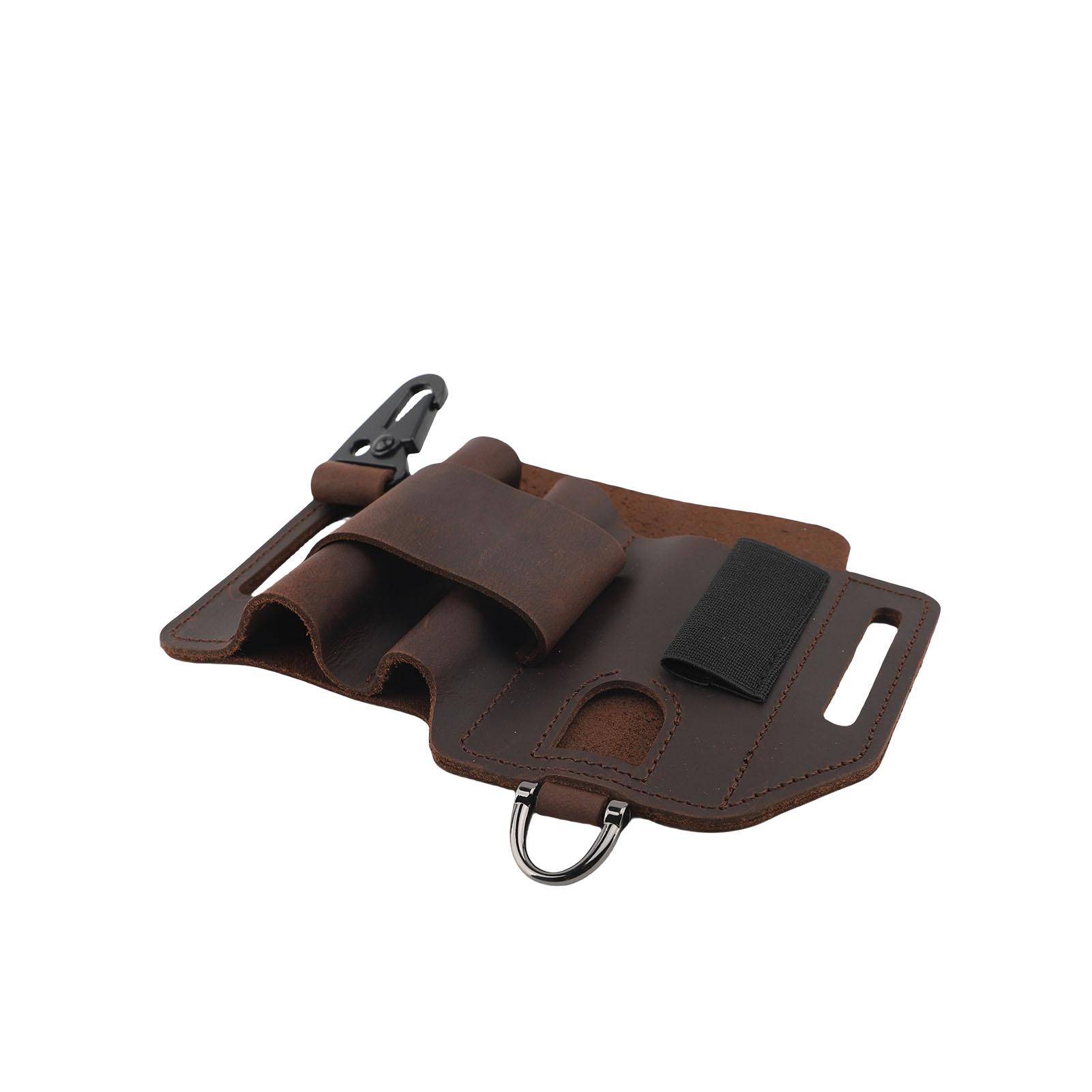 Leather Multitool Sheath Water Proof Portable Stylish Multitool Belt for Flashlight Pen Keychain
Leather Multitool Sheath Water Proof Portable Stylish Multitool Belt for Flashlight Pen Keychain