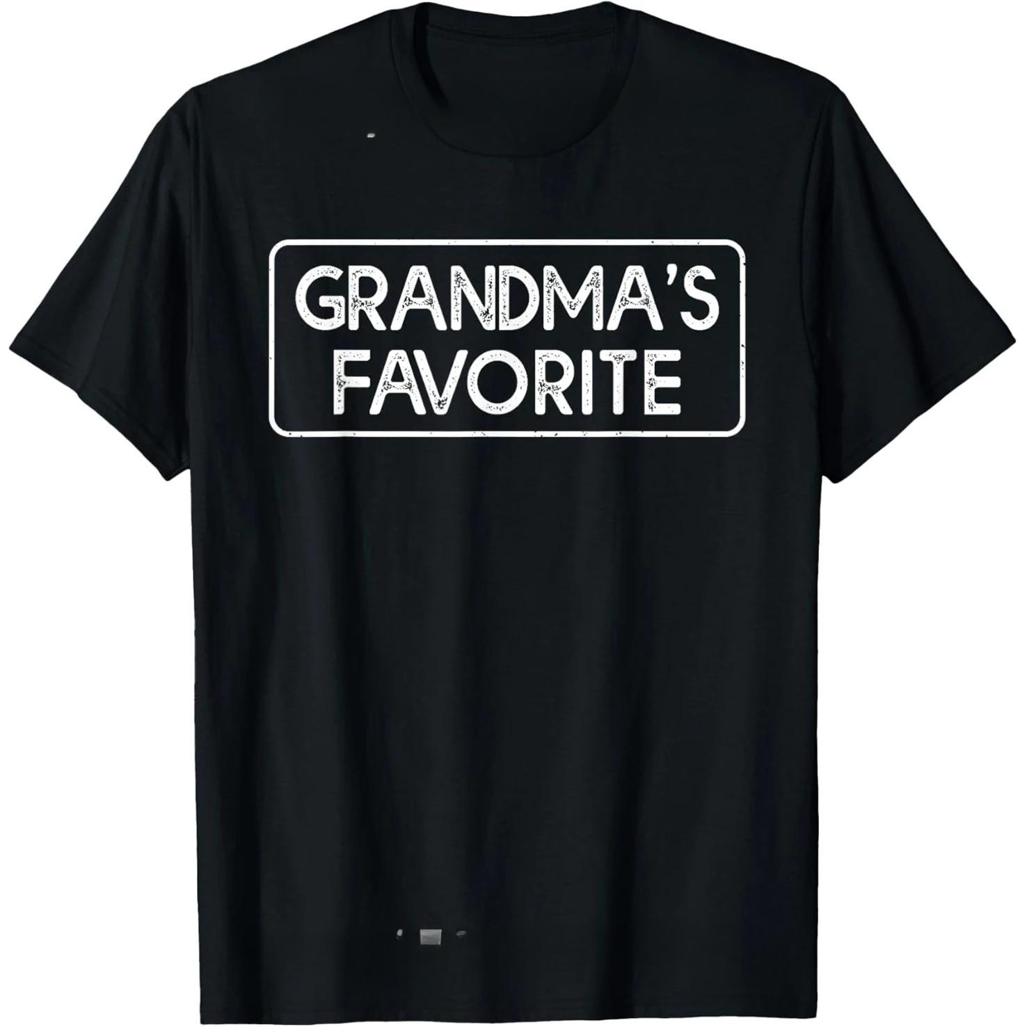 Funny Grandmas Favorite Graphic T Shirts Men Women Humor Streetwear Tee Shirt Short Sleeve Unisex Loose Clothing 3XL
Funny Grandmas Favorite Graphic T Shirts Men Women Humor Streetwear Tee Shirt Short Sleeve Unisex Loose Clothing 3XL