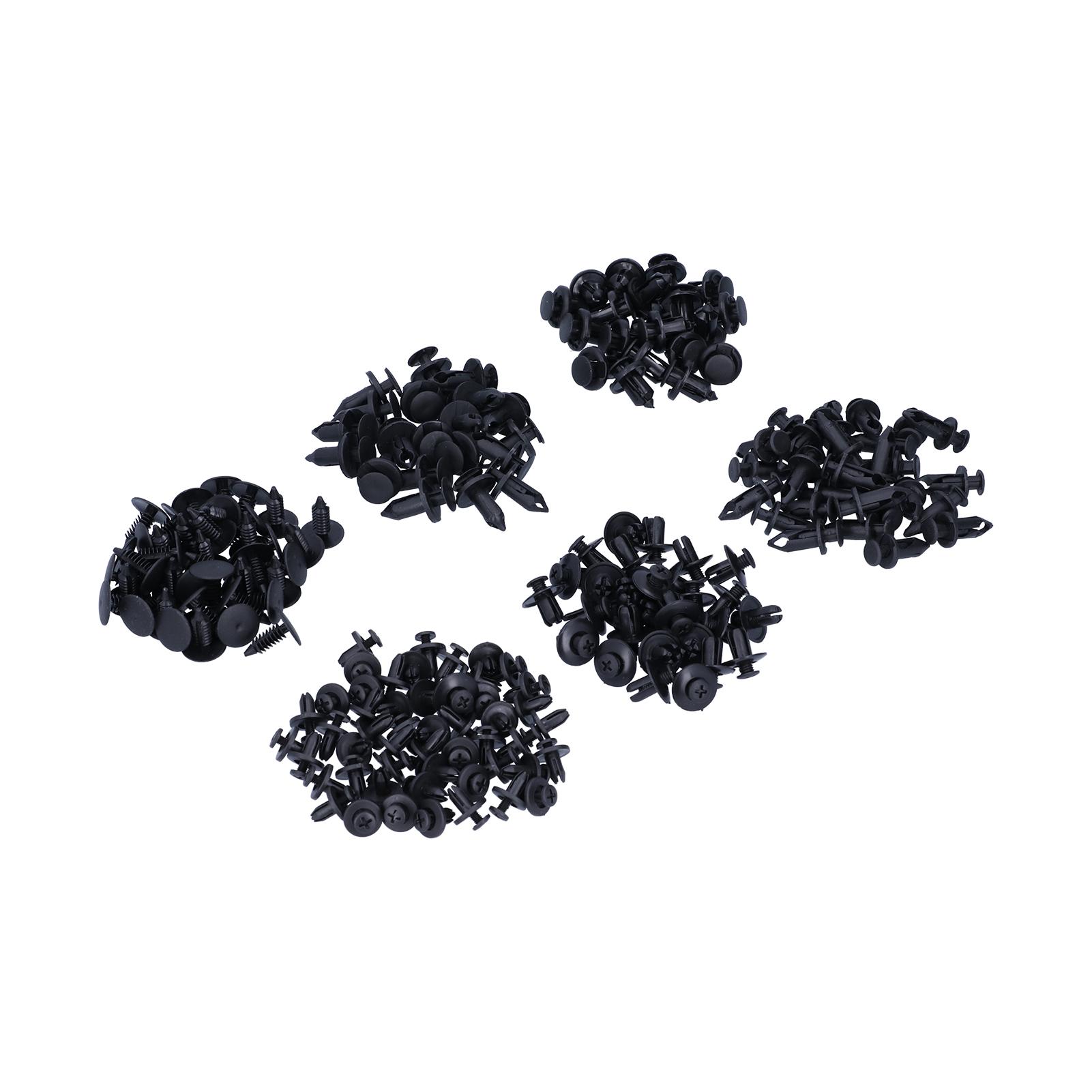 190pcs Auto Fasteners Clips 6 Size Mixed Push Rivets for Car Body Fender Hood Dash Panel
190pcs Auto Fasteners Clips 6 Size Mixed Push Rivets for Car Body Fender Hood Dash Panel