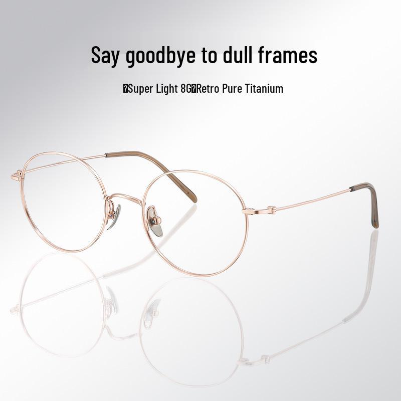Women s Ultralight Pure Titanium Round Eyeglass Frames, 8g, Retro Style, Myopia-Friendly, No Makeup Look, Small Face Fit (Model 18092) рожевий колір золота
Women s Ultralight Pure Titanium Round Eyeglass Frames, 8g, Retro Style, Myopia-Friendly, No Makeup Look, Small Face Fit (Model 18092) рожевий колір золота