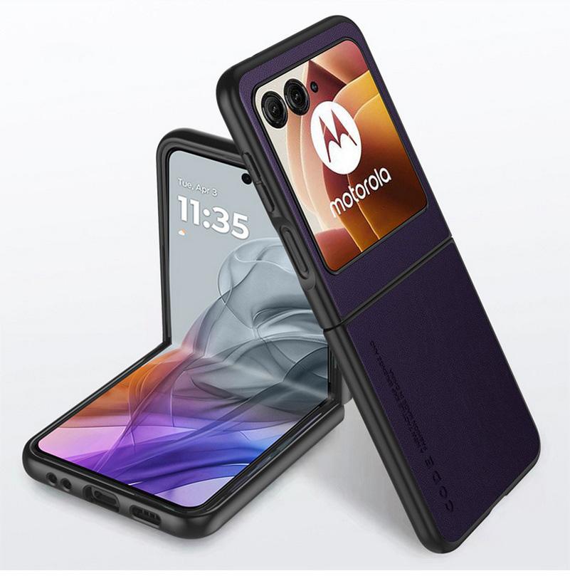 Розкішний шкіряний протиударний шкіряний чохол для Motorola Moto Razr 50 40 Ultra Protective Cover Магнітний автомобільний телефон з текстурою Легкий повний захист Moto Razr 40 Ultra темно-фіолетовий колір
Розкішний шкіряний протиударний шкіряний чохол для Motorola Moto Razr 50 40 Ultra Protective Cover Магнітний автомобільний телефон з текстурою Легкий повний захист Moto Razr 40 Ultra темно-фіолетовий колір