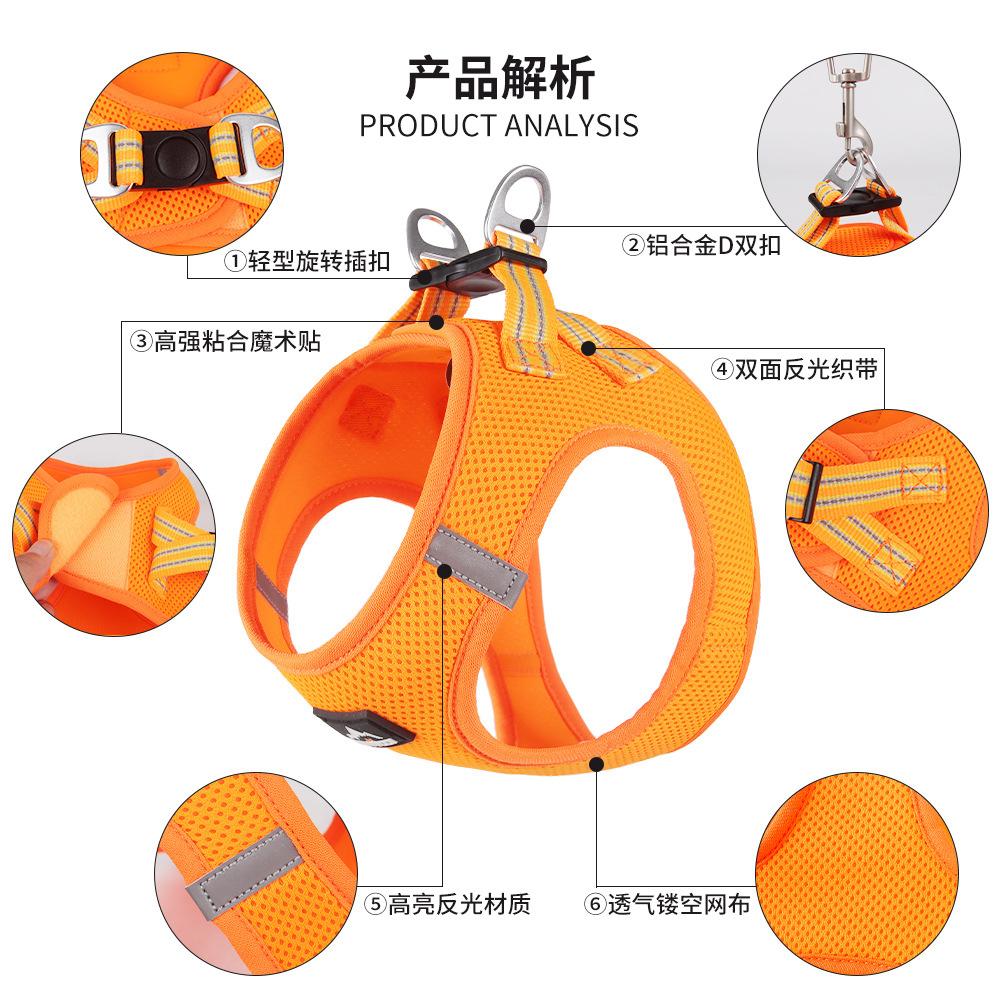 Dog Leash Sandwich Mesh Cat Dog Pet Chest Strap Puppy P Rope Chest Strap XS арбуз красный
Dog Leash Sandwich Mesh Cat Dog Pet Chest Strap Puppy P Rope Chest Strap XS арбуз красный