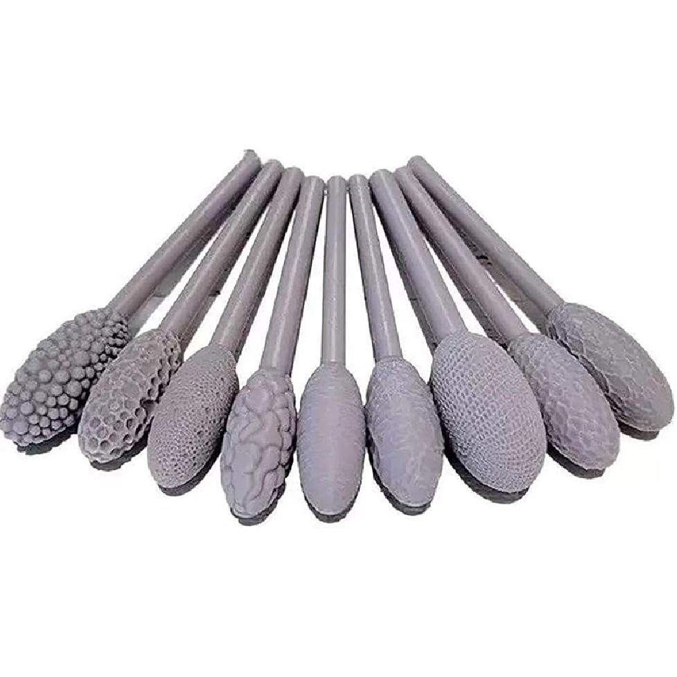 Текстурный ролик для глины для художественных проектов, 5/9/18 шт. Набор роликов для моделирования, одинарная головка/двойная головка, ролик-палочка, ролик для глиняных бусин, текстура глины Single Head 9pcs
Текстурный ролик для глины для художественных проектов, 5/9/18 шт. Набор роликов для моделирования, одинарная головка/двойная головка, ролик-палочка, ролик для глиняных бусин, текстура глины Single Head 9pcs