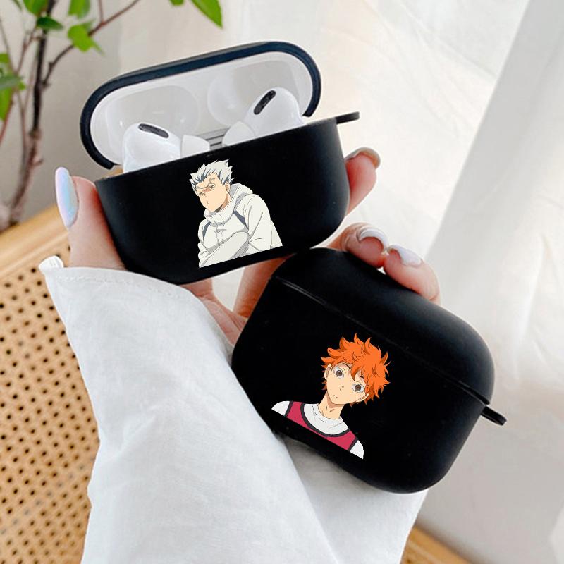 Мягкий силиконовый чехол для Apple Airpods Pro 3 2 1 Pro2 Haikyuu Hinata Shoyo Kageyama, беспроводной Bluetooth чехол для наушников, чехлы для Airpod
Мягкий силиконовый чехол для Apple Airpods Pro 3 2 1 Pro2 Haikyuu Hinata Shoyo Kageyama, беспроводной Bluetooth чехол для наушников, чехлы для Airpod