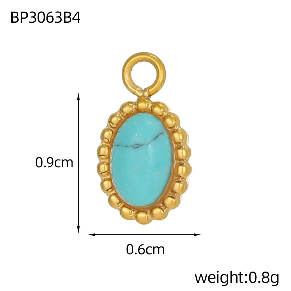 CARLIDANA Stainless Steel Multi-Color Natural Stone Jewelry Charm Fan Round Pendant for DIY Necklace Earrings Accessories
CARLIDANA Stainless Steel Multi-Color Natural Stone Jewelry Charm Fan Round Pendant for DIY Necklace Earrings Accessories