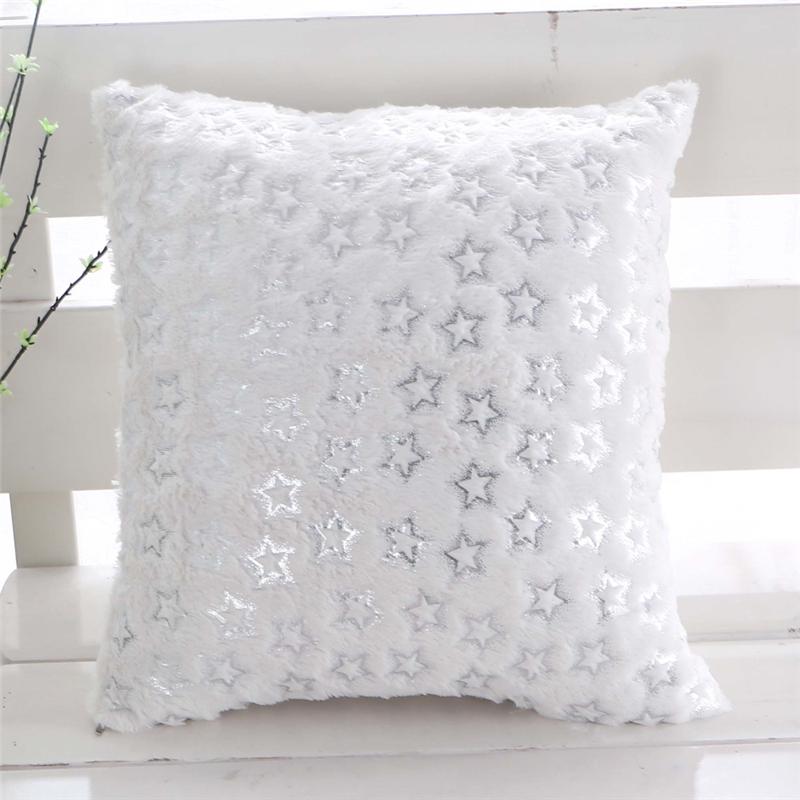 43x43cm Short Plush Hot Stamping Star Pattern Winter Home Bedroom Sofa Cushion Cover Throw Pillowcase 43x43cm брудно-білий
43x43cm Short Plush Hot Stamping Star Pattern Winter Home Bedroom Sofa Cushion Cover Throw Pillowcase 43x43cm брудно-білий