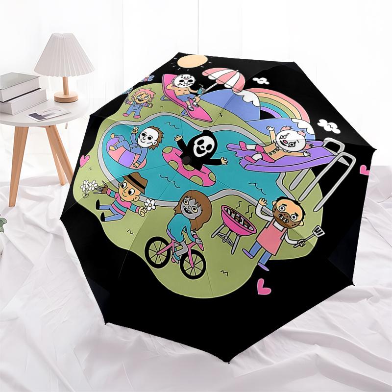 Automatic Opening/Closing Umbrella with Foldable Design and 8-Bone Frame - Perfect for Fans, Travelers, and Daily Use! Ideal Gift for Festiv
Automatic Opening/Closing Umbrella with Foldable Design and 8-Bone Frame - Perfect for Fans, Travelers, and Daily Use! Ideal Gift for Festiv