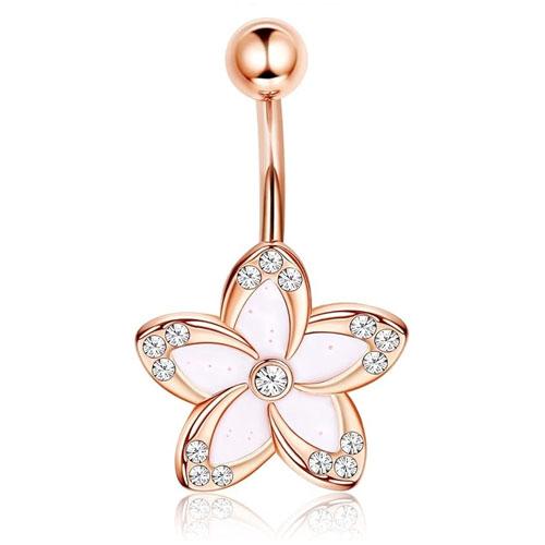 Bobisty Navel Rings Surgical Stainless Steel Belly Button Rings for Women Girls Body Piercing with Gold Plated Brass Flower (14G)1.6mmx10mm
Bobisty Navel Rings Surgical Stainless Steel Belly Button Rings for Women Girls Body Piercing with Gold Plated Brass Flower (14G)1.6mmx10mm