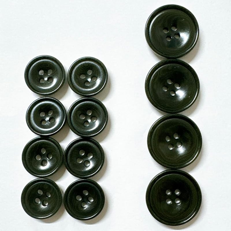 Greenish nut button 1 suit set F5004-19-DBR-235, F5004-14-DBR-236 (1 suit set 19mm: 4 pieces) 14mm: 8 pieces)
Greenish nut button 1 suit set F5004-19-DBR-235, F5004-14-DBR-236 (1 suit set 19mm: 4 pieces) 14mm: 8 pieces)