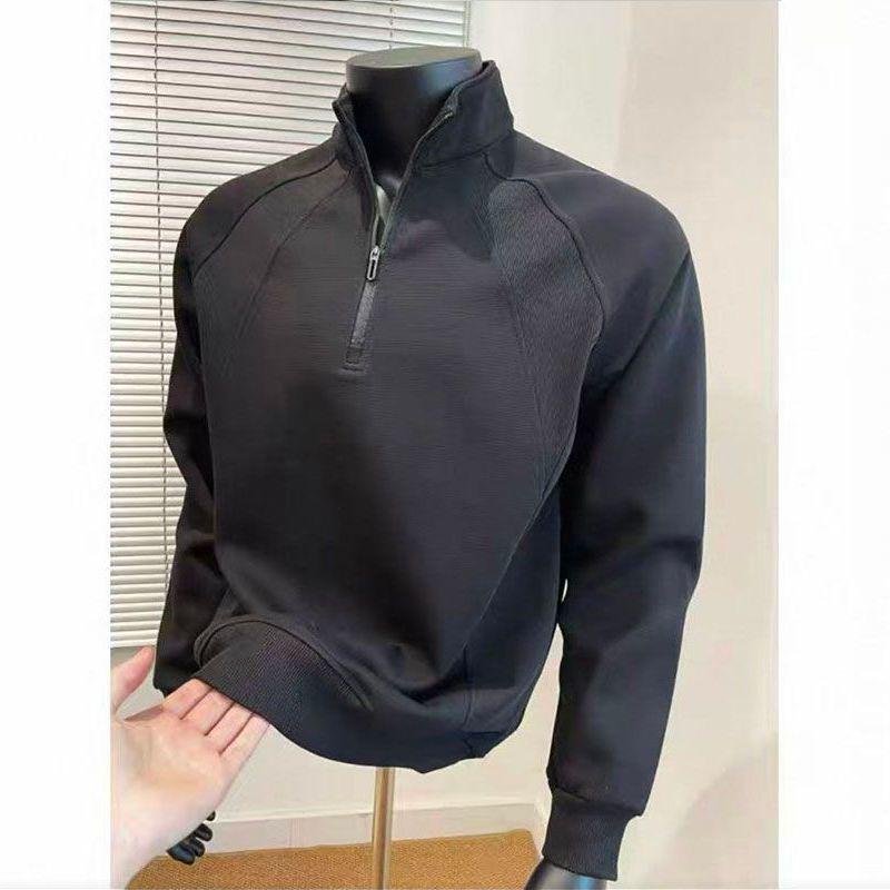 Men s Half-Zip Stand Collar Patchwork Hoodie - Trendy Casual Long Sleeve for Autumn/Winter 2025 XL 115-125 lbs
Men s Half-Zip Stand Collar Patchwork Hoodie - Trendy Casual Long Sleeve for Autumn/Winter 2025 XL 115-125 lbs