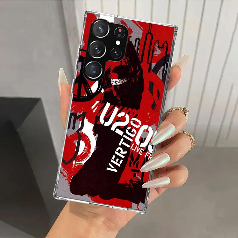 Band U-U2 Rock Phone Case for Samsung Galaxy S26 S24 S23 Ultra S25 Edge S22 S21 Plus S20 FE + Soft Print Shell Funda Galaxy S25 Samsung S23
Band U-U2 Rock Phone Case for Samsung Galaxy S26 S24 S23 Ultra S25 Edge S22 S21 Plus S20 FE + Soft Print Shell Funda Galaxy S25 Samsung S23