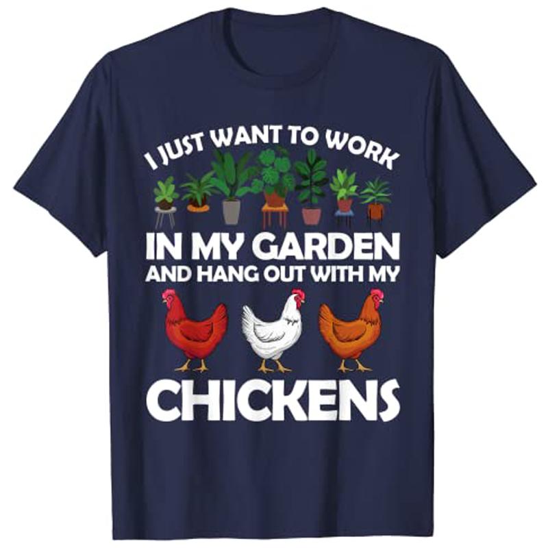 Funny Chicken for Unisex Women Gardening Chicken Lovers Garden TShirt Womens Fashion Farmer Graphic Clothing Short Sleeve Apparel 4XL
Funny Chicken for Unisex Women Gardening Chicken Lovers Garden TShirt Womens Fashion Farmer Graphic Clothing Short Sleeve Apparel 4XL