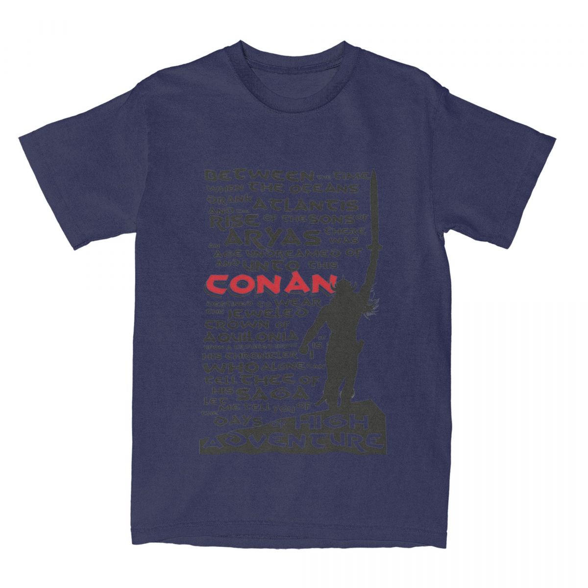Conan The Barbarian Merch TShirts for Unisex Women Days of High Adventure Fashion Cotton Summer Clothes 4XL
Conan The Barbarian Merch TShirts for Unisex Women Days of High Adventure Fashion Cotton Summer Clothes 4XL