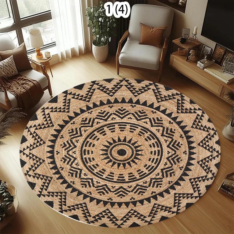 VIKAMA Easter Round Persian Non-Slip Rug For Outdoor Courtyard Boho Home Decor 80cmx80cm
VIKAMA Easter Round Persian Non-Slip Rug For Outdoor Courtyard Boho Home Decor 80cmx80cm