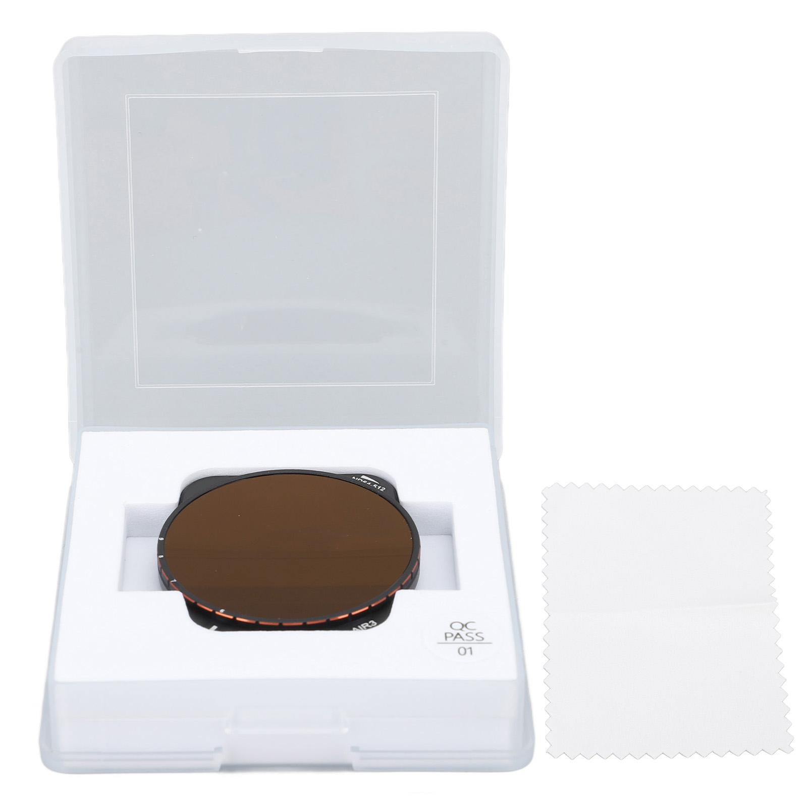 Drone ND Lens Filter Optical Glass VND Variable Filter Set Drone Filter Accessories for Air 3 Drone VND6-9
Drone ND Lens Filter Optical Glass VND Variable Filter Set Drone Filter Accessories for Air 3 Drone VND6-9