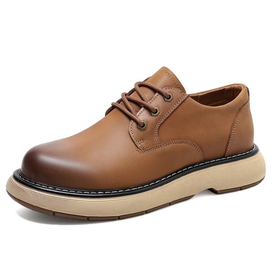 Fashionable And Luxurious Men s Lace-Up Round-Toed Thick-Soled Anti-Slip Work Shoe Breathable And Wear-Resistant Business Shoes 38 коричневый
Fashionable And Luxurious Men s Lace-Up Round-Toed Thick-Soled Anti-Slip Work Shoe Breathable And Wear-Resistant Business Shoes 38 коричневый