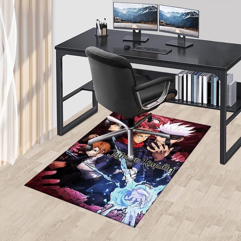 1pc Jujutsu Kaisen Anime Chair Mat - Office Desk Carpet with Satoru Gojo Design, Non-Slip Rug for Home Decor, Suitable for All Seasons, Perfect Gift I 60cm by 90cm
1pc Jujutsu Kaisen Anime Chair Mat - Office Desk Carpet with Satoru Gojo Design, Non-Slip Rug for Home Decor, Suitable for All Seasons, Perfect Gift I 60cm by 90cm