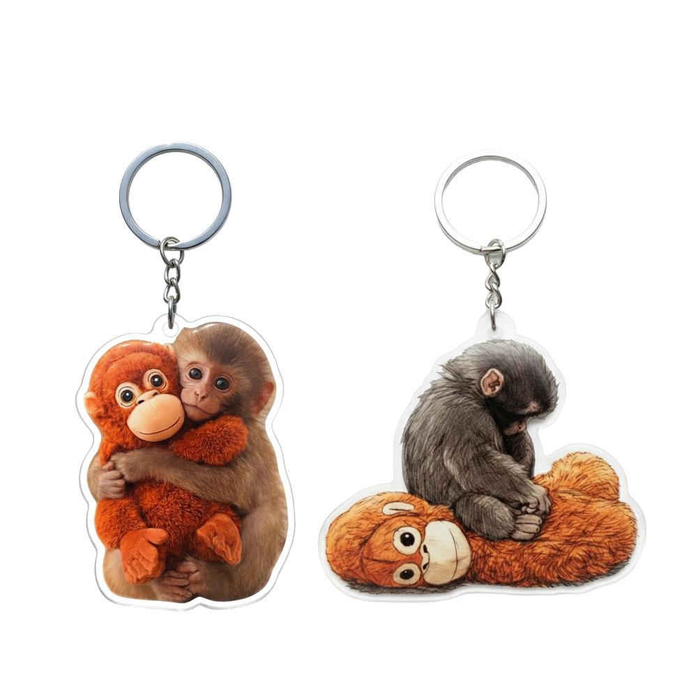 Fashion Punch Monkey Keychain Accessories Bag Kawaii Cute Animal Key Ring Chains Jewelry Fans Friends Birthday Gifts
Fashion Punch Monkey Keychain Accessories Bag Kawaii Cute Animal Key Ring Chains Jewelry Fans Friends Birthday Gifts