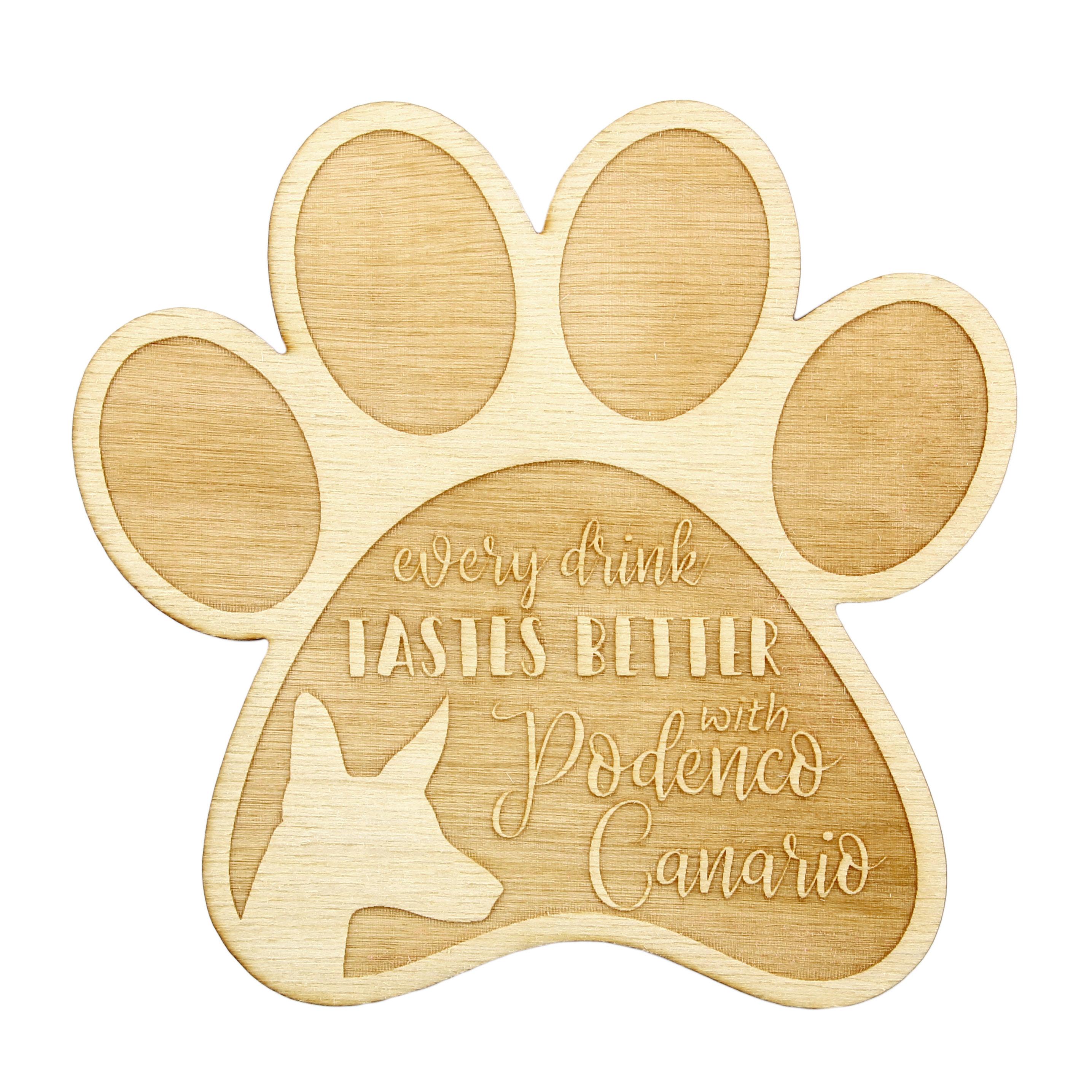 Canarian Warren Hound, Podenco Canario - Mug coaster, engraved coaster with dog, gift for dog lover by Art-Dog brand
Canarian Warren Hound, Podenco Canario - Mug coaster, engraved coaster with dog, gift for dog lover by Art-Dog brand