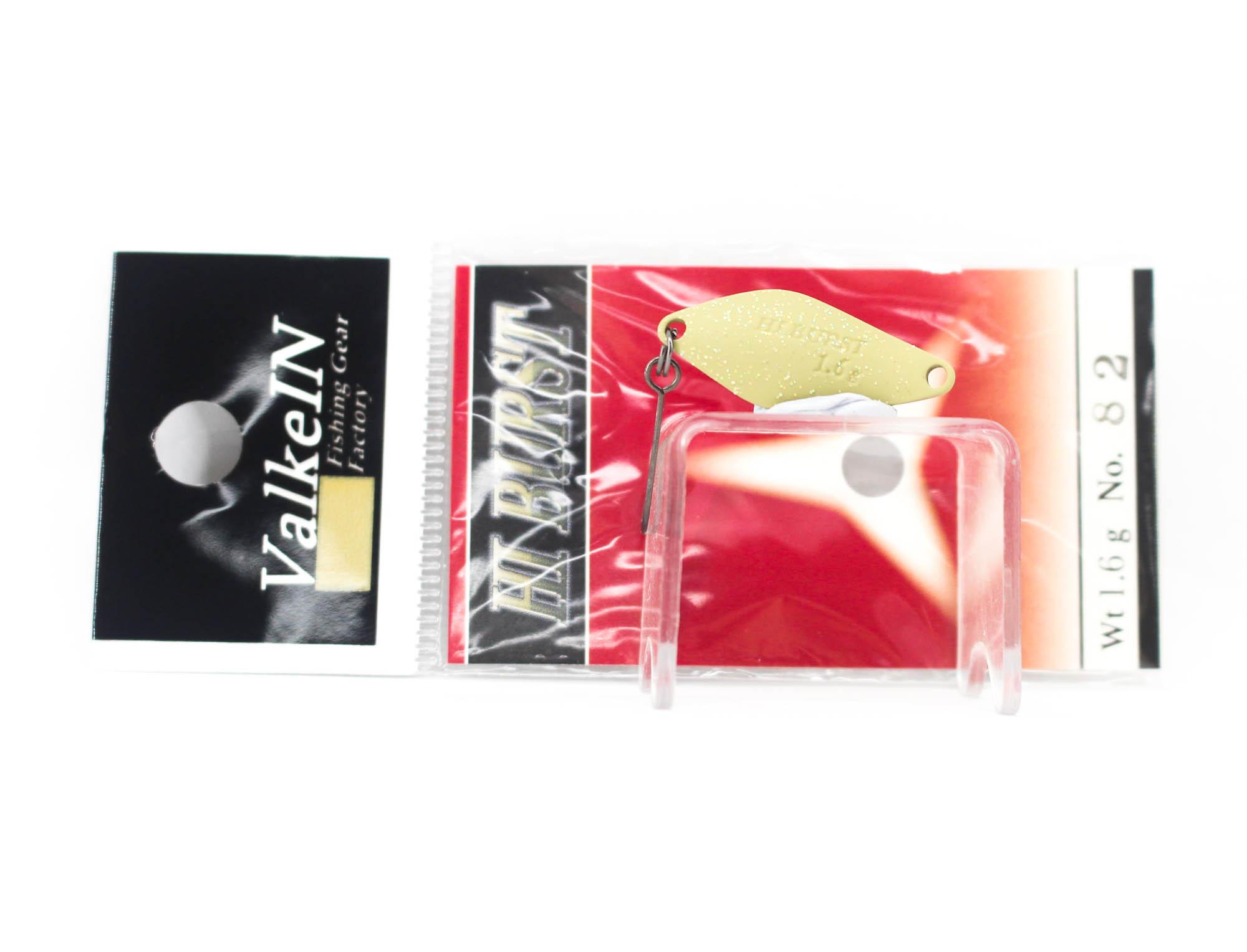Valkein Spoon Hi Burst 1.6 grams Sinking Lure No.82 (5012)
Valkein Spoon Hi Burst 1.6 grams Sinking Lure No.82 (5012)