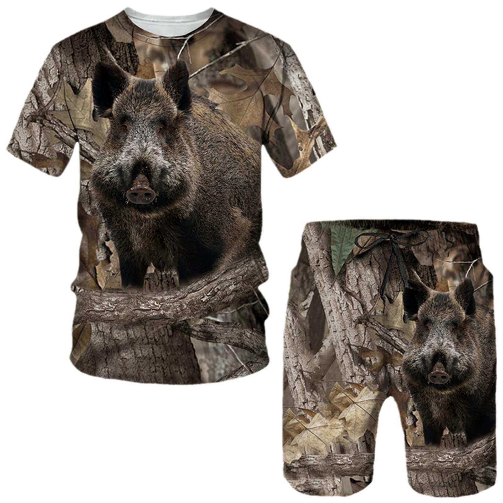 Camo Hunting Animal Tracksuit Camouflage 3D Print Men Fashion Short Sleeve T-Shirts Shorts Sets Streetwear Sportswear Kids Suits S
Camo Hunting Animal Tracksuit Camouflage 3D Print Men Fashion Short Sleeve T-Shirts Shorts Sets Streetwear Sportswear Kids Suits S