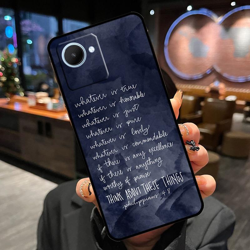 Bible Verse Philippians Jesus Christ Case For Realme 11 Pro Plus 15 14 13 12 GT7 Pro GT6 C55 C51 C53 C35 C33 C61 C65 C67 C71 C75 Realme C33
Bible Verse Philippians Jesus Christ Case For Realme 11 Pro Plus 15 14 13 12 GT7 Pro GT6 C55 C51 C53 C35 C33 C61 C65 C67 C71 C75 Realme C33