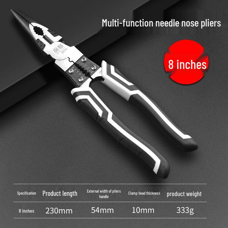 Tiger Pliers: Multifunctional Needle-Nose & Wire Cutters for Electricians—Flagship Household Tool
Tiger Pliers: Multifunctional Needle-Nose & Wire Cutters for Electricians—Flagship Household Tool