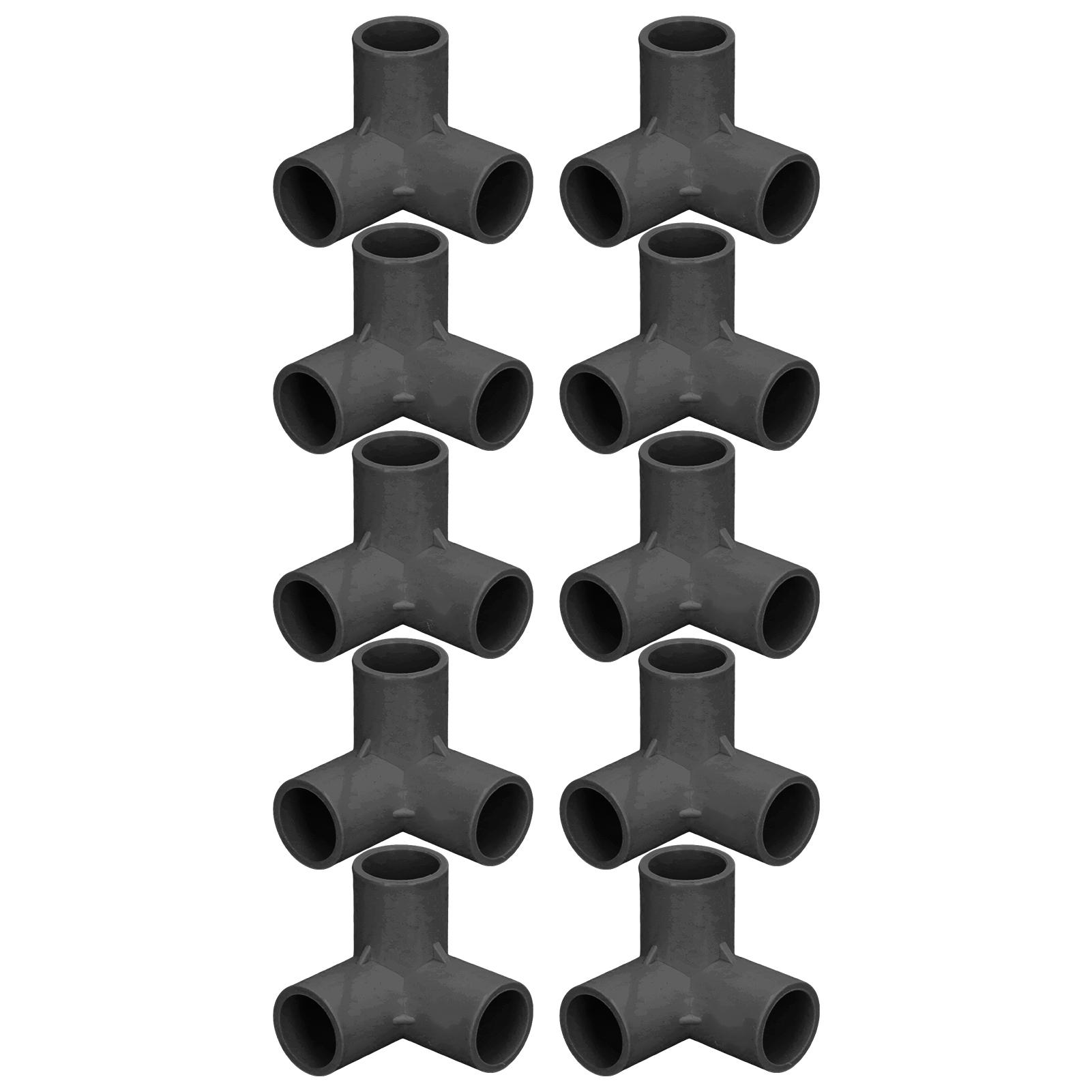 10 шт. 3-ходовые трубные фитинги ПВХ пластиковый тройник фитинг колено угловой соединитель 25 мм внутренний диаметр белый чёрный
10 шт. 3-ходовые трубные фитинги ПВХ пластиковый тройник фитинг колено угловой соединитель 25 мм внутренний диаметр белый чёрный