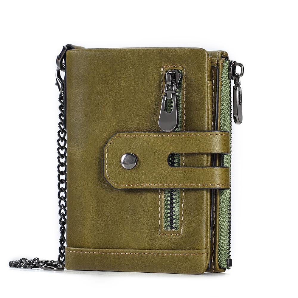 Multifunctional Men S Change Bag With Chain, Multi-Card Position Retro Large-Capacity Card Bag, Genuine Leather Vertical Wallet.
Multifunctional Men S Change Bag With Chain, Multi-Card Position Retro Large-Capacity Card Bag, Genuine Leather Vertical Wallet.