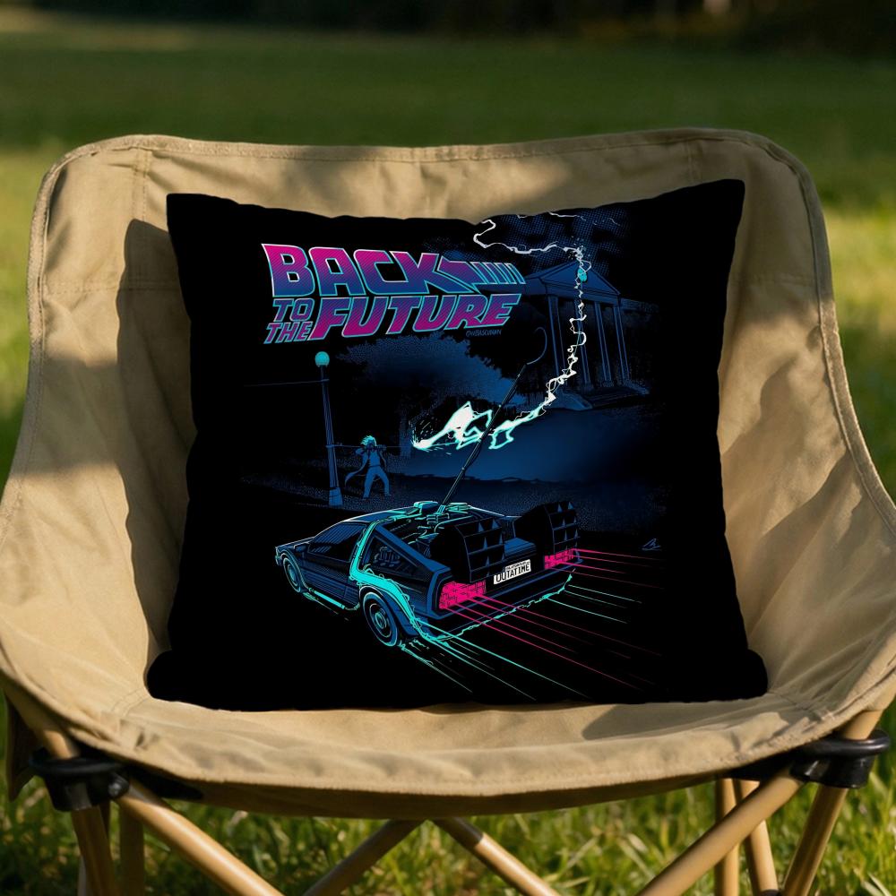 BBack To The FFuture Cushion Cover Soft Reversible Durable Pillow Cover MultiScene Use for Home Car Daily Comfort 30x30cm
BBack To The FFuture Cushion Cover Soft Reversible Durable Pillow Cover MultiScene Use for Home Car Daily Comfort 30x30cm