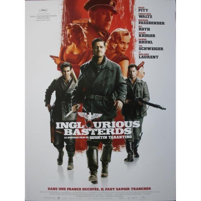 INGLOURIOUS BASTERDS Affiche Cinéma Originale Roulée Petit format 53x40cm TARANTINO
INGLOURIOUS BASTERDS Affiche Cinéma Originale Roulée Petit format 53x40cm TARANTINO