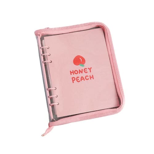 A5 Collectible Book with Glitter, 6 Rings, 10 Refills, Trading Card and Acrylic Stand Storage, Instax Case, and File (Peach/Pink)
A5 Collectible Book with Glitter, 6 Rings, 10 Refills, Trading Card and Acrylic Stand Storage, Instax Case, and File (Peach/Pink)