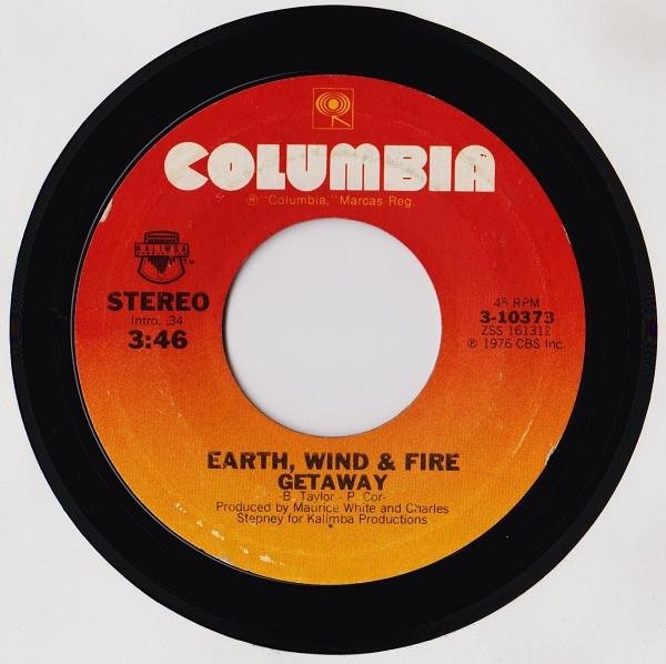 7inch Record EARTH, WIND & FIRE - Getaway 310373 Columbia, Kalim 1976 US Soul/Funk Used
7inch Record EARTH, WIND & FIRE - Getaway 310373 Columbia, Kalim 1976 US Soul/Funk Used