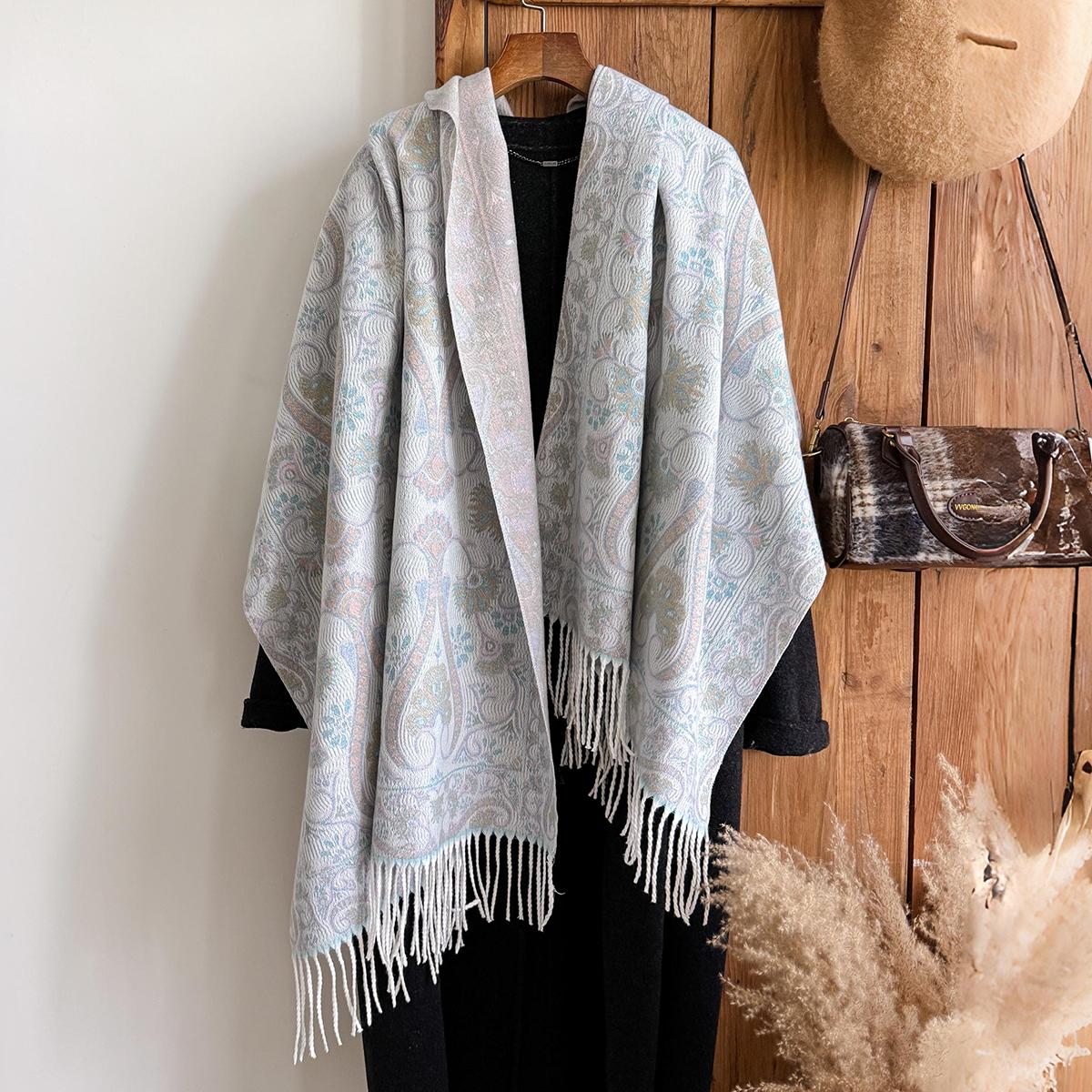 Женский роскошный шарф в богемном стиле весна-лето, жаккардовый цветочный узор, дизайнерский мусульманский хиджаб, пашмина, модный аксессуар
Женский роскошный шарф в богемном стиле весна-лето, жаккардовый цветочный узор, дизайнерский мусульманский хиджаб, пашмина, модный аксессуар