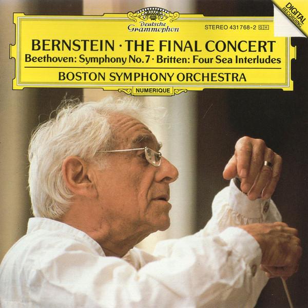 CD LEONARD BERNSTEIN - Final Concert 4317682 Deutsche Grammo 1992 US Classical Used
CD LEONARD BERNSTEIN - Final Concert 4317682 Deutsche Grammo 1992 US Classical Used