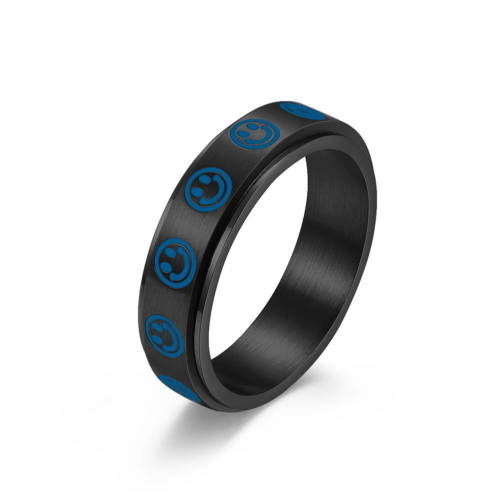 2026 Neutral Wind Smiley Face Can Rotate The Ring To Relieve Anxiety and Decompress, and Rotate The Hand Jewelry. 12#
2026 Neutral Wind Smiley Face Can Rotate The Ring To Relieve Anxiety and Decompress, and Rotate The Hand Jewelry. 12#