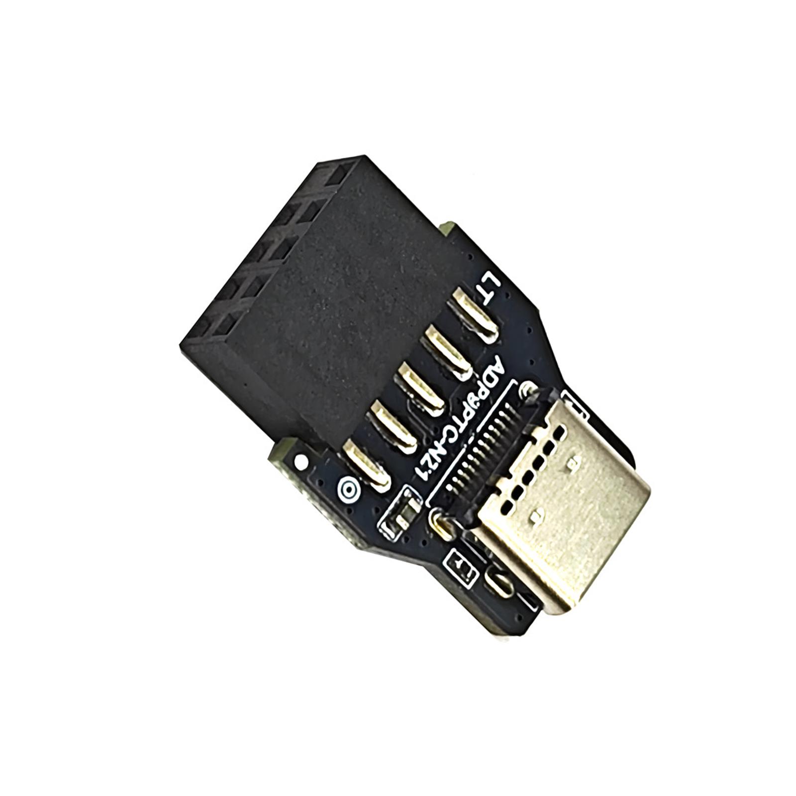 Внутрішній роз’єм USB 2.0 9-контактний адаптер передньої панелі типу C 20-контактний Розширений порт USB C USB-адаптер передньої панелі для настільного ПК C
Внутрішній роз’єм USB 2.0 9-контактний адаптер передньої панелі типу C 20-контактний Розширений порт USB C USB-адаптер передньої панелі для настільного ПК C