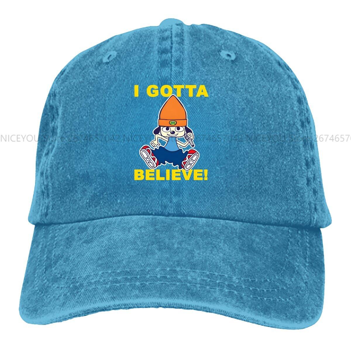I Gotta Believe Baseball Caps Peaked Cap PaRappa The Rapper Sun Shade Hats for Men One Size озеро синього кольору
I Gotta Believe Baseball Caps Peaked Cap PaRappa The Rapper Sun Shade Hats for Men One Size озеро синього кольору