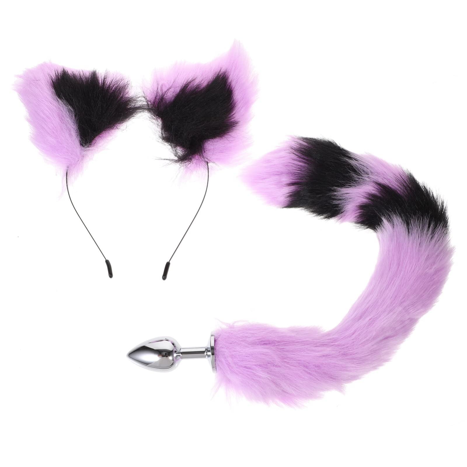 Cat Jackal Ears Headband And Tail Plug Cosplay Costume Party Cute Dress Up Accessories One Size
Cat Jackal Ears Headband And Tail Plug Cosplay Costume Party Cute Dress Up Accessories One Size