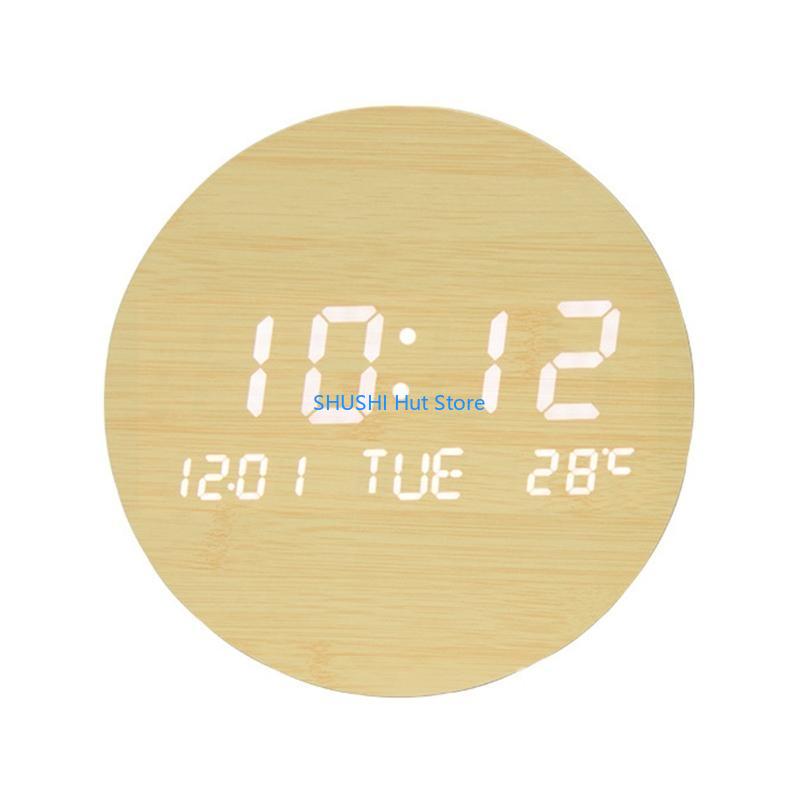 Electronic Wall Clock Led Digital for Time Date Temperature Diaplay D57B білий
Electronic Wall Clock Led Digital for Time Date Temperature Diaplay D57B білий